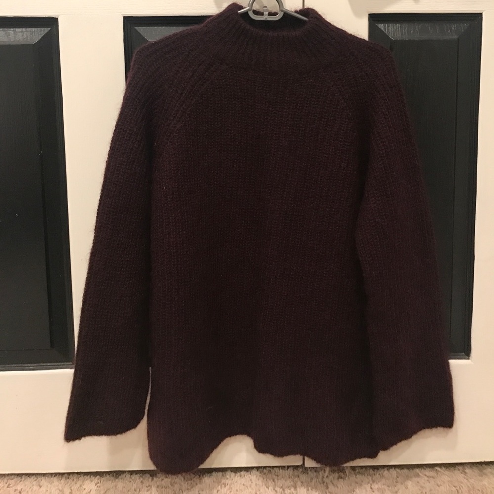 cos mohair wool sweater